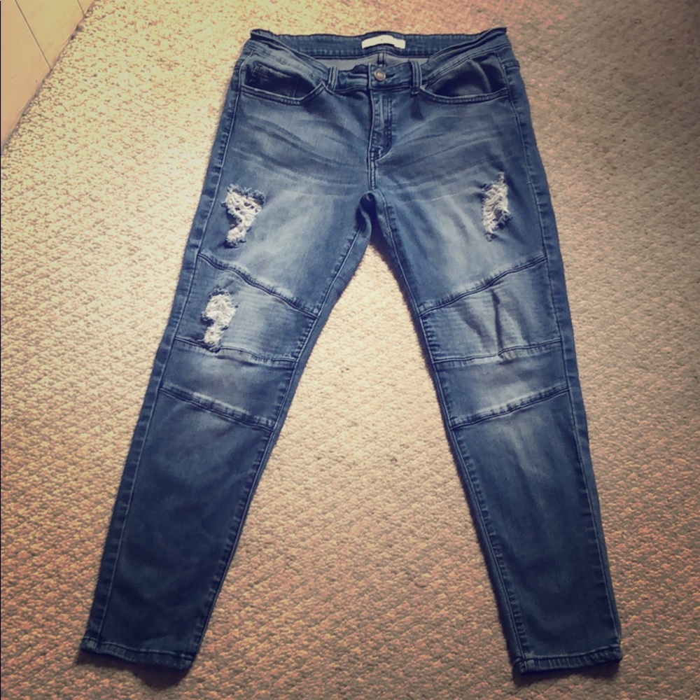 Distressed Jeans